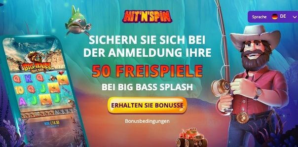 Hitnspin Casino Bonus Angebot ohne Einzahlung